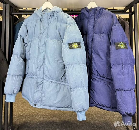 Stone island пуховик