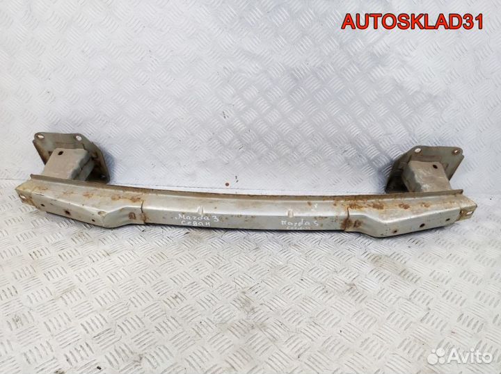 Усилитель заднего бампера Mazda 3 BK Седан