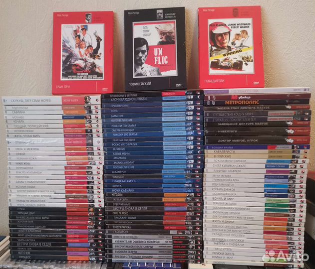Коллекция фильмов и музыки на dvd