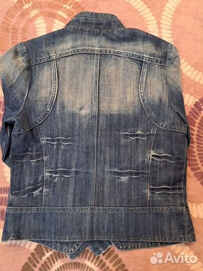 Куртка женская джинсовая размер 42