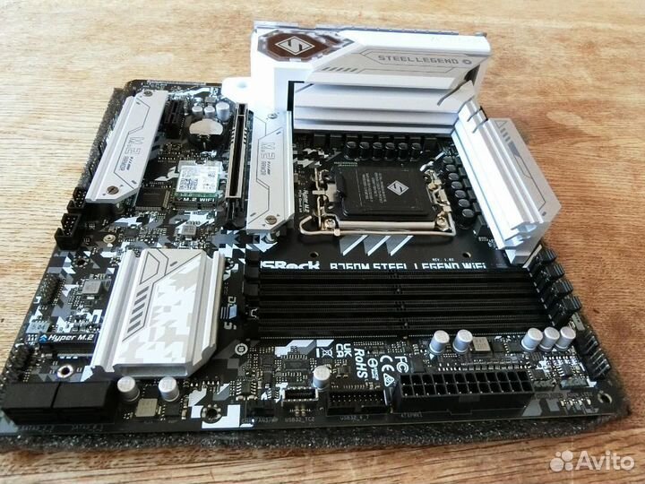 Материнская плата ASRock b760m steel legend wifi