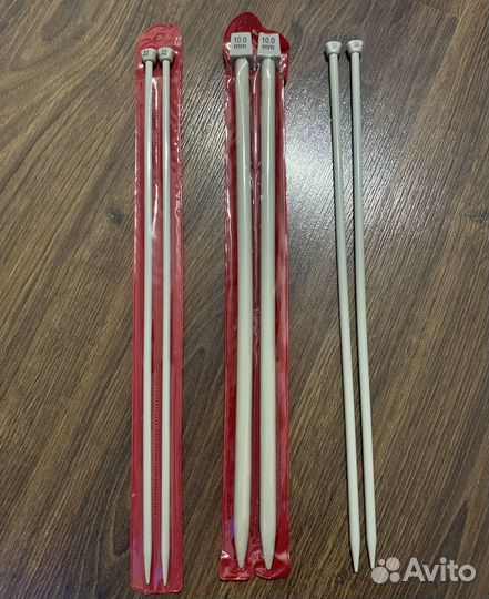 Спицы прямые длинные