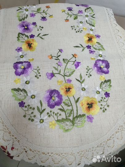 Скатерть Цветы