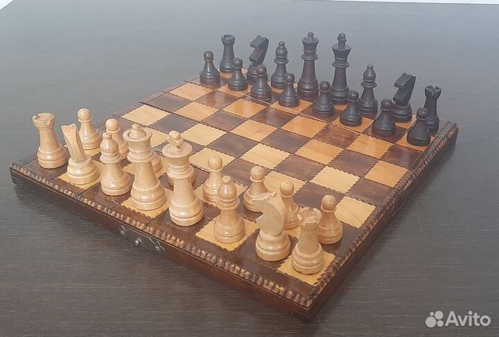 Шахматы магнитные деревянные СССР