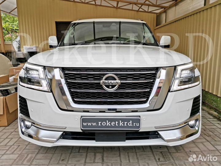Рестайлинг Nissan Patrol y62 в 2020 год