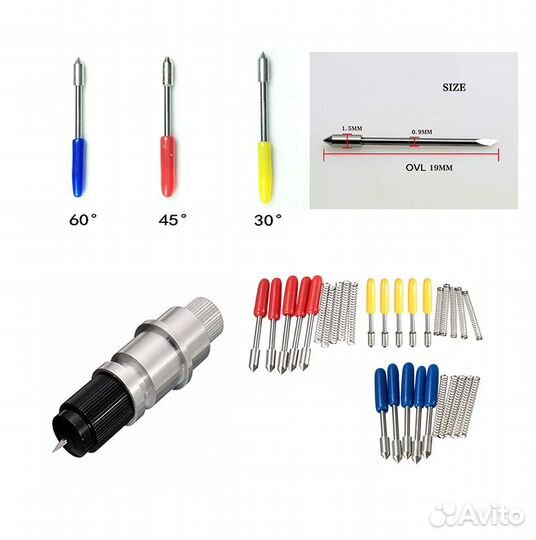 Graphtec ножи и держатели для плоттера