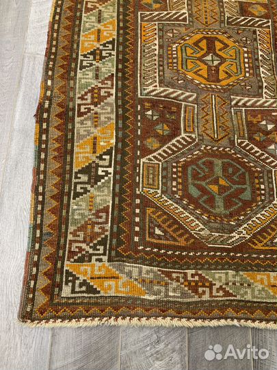 275. Ковер, дорожка, ручная работа 270х117 см