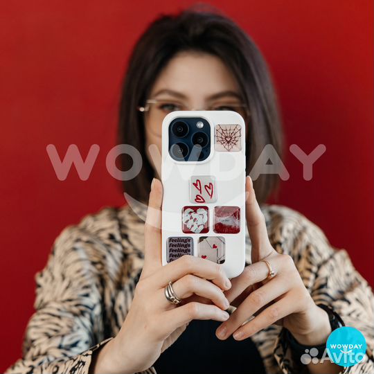 3Д стикеры на телефон с фото и логотипом