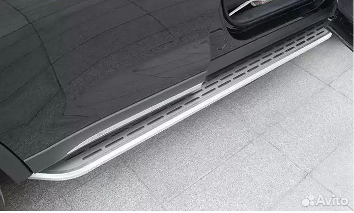 Пороги, подножки Geely Tugella 2020-нв OEM (новые)