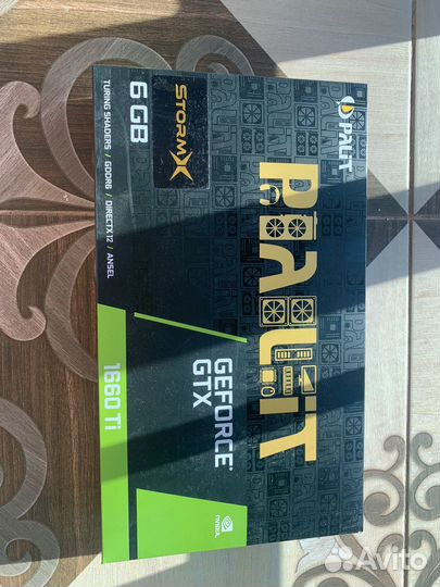 Видеокарта Palit nvidia GeForce GTX 1660TI
