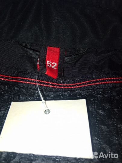 Мотокуртка кожаная мужская 52