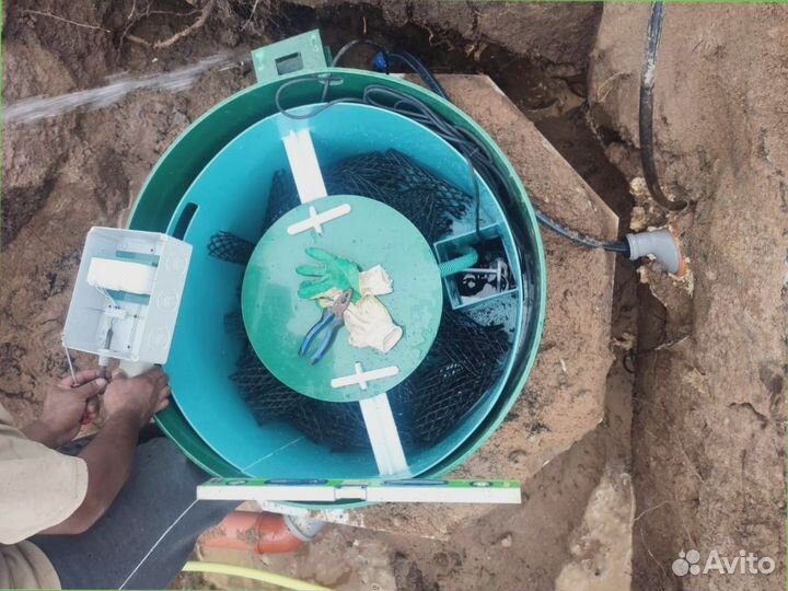 Септик без откачки на 4 человек