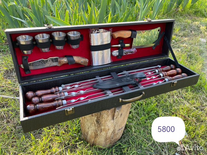 Подарочный шашлычный набор Кизляра подарочный