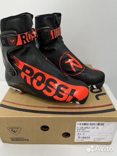 Лыжные ботинки коньковые Rossignol