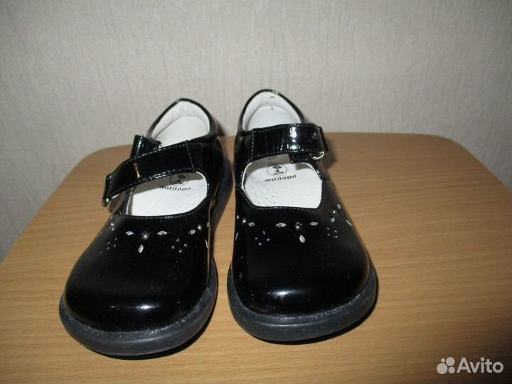 Туфли для девочки антилопа