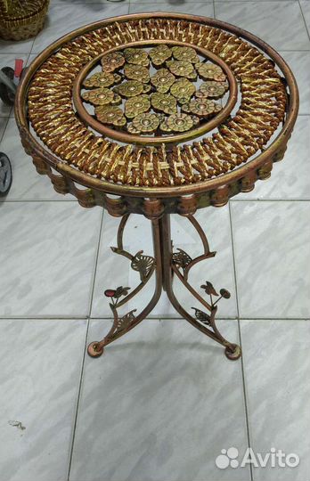 Подставка Иран бронза оригинал кованый эксклюзив