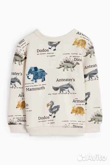 Свитшот кофта уткпленная 80 c&a