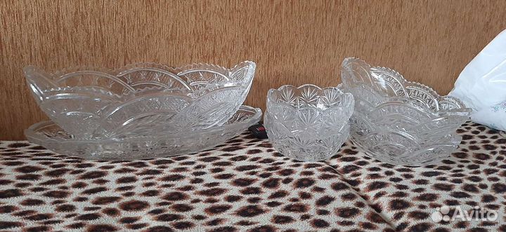 Хрустальная салатница