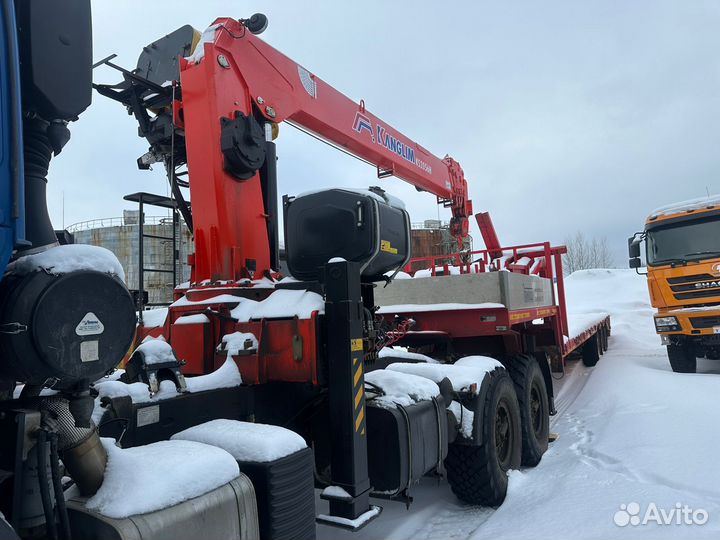 Полуприцеп трал (тяжеловоз) Политранс ТСП 94163, 2022