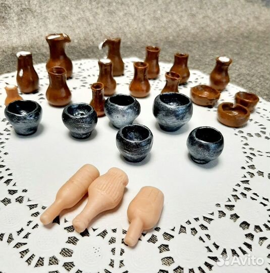 Посуда, утварь, ведра, бидоны- миниатюра