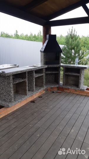 Модульная печь барбекю