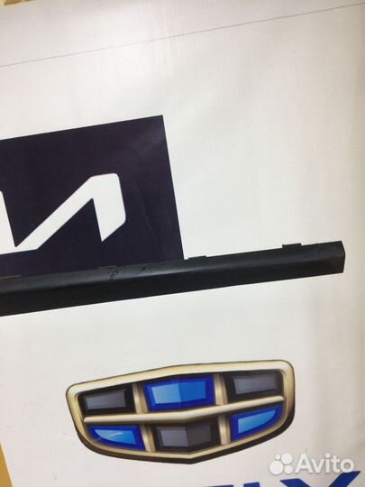 Накладка порога наружная renault duster Лев