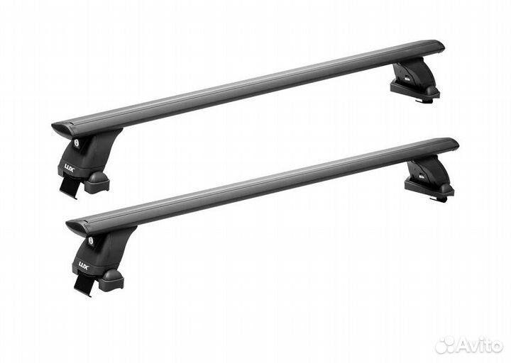 Багажная система LUX бк3 крыло черное за проем