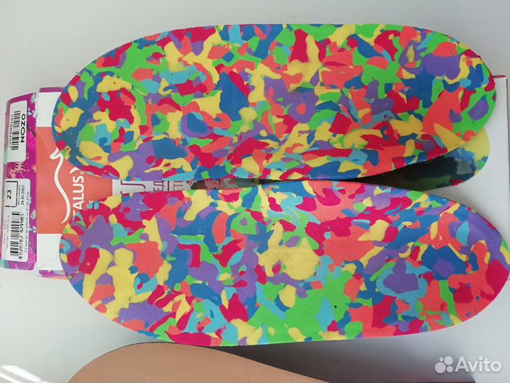 Ортопедические стельки детские 23 см