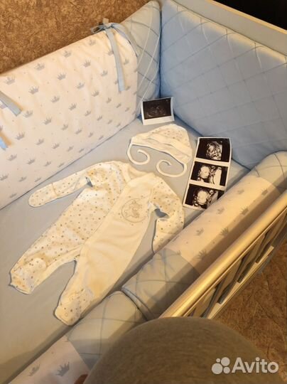 Бортики в кроватку