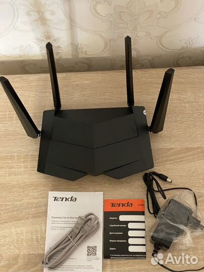 Маршрутизатор Tenda AC10U (AC1200) (Роутер, Модем)