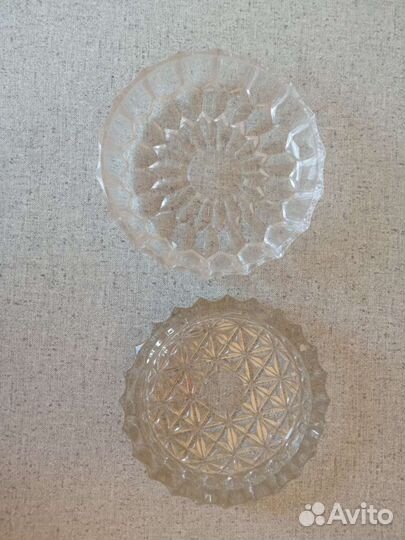 Пепельница хрустальная СССР