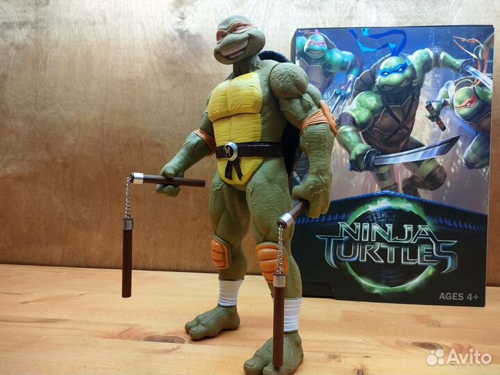 Черепашки - Ниндзя Микеланджело фигурка 33см