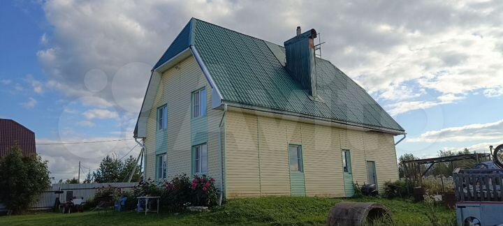 Коттедж 174 м² на участке 50 сот.