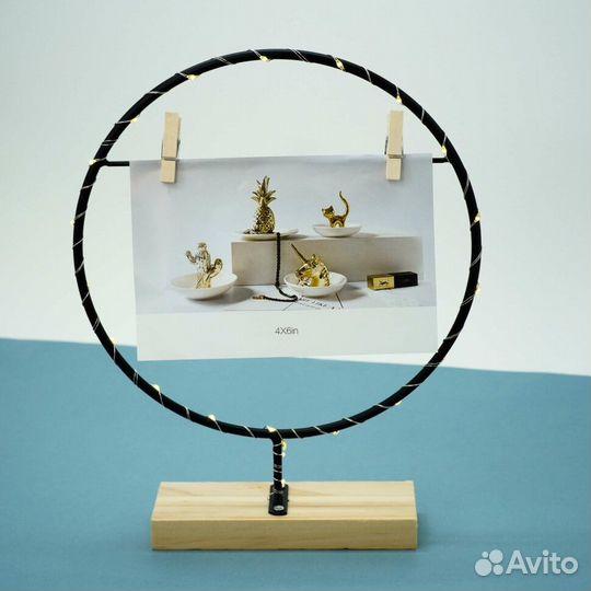 Фоторамка с прищепками для фото