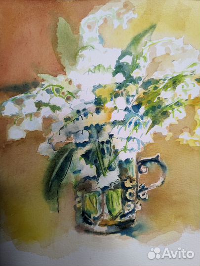 Рисунки акварелью