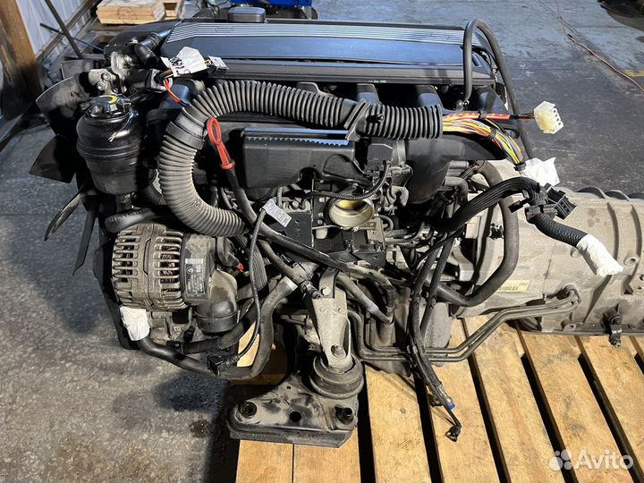 Двигатель M52B20/TU BMW E46 пробег 68 тыс
