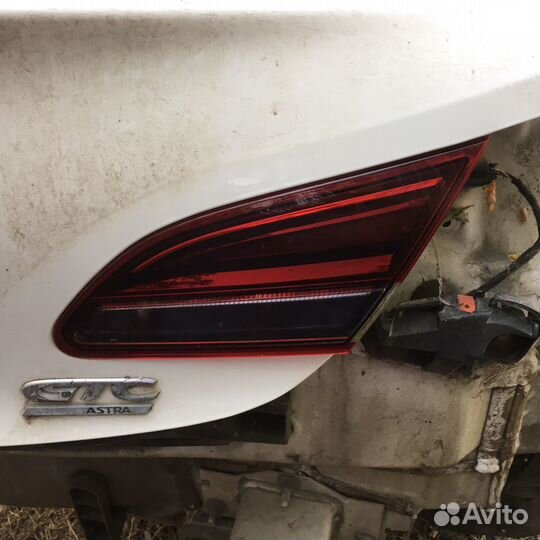 Опель Астра J GTS фонари стопы лед диодные