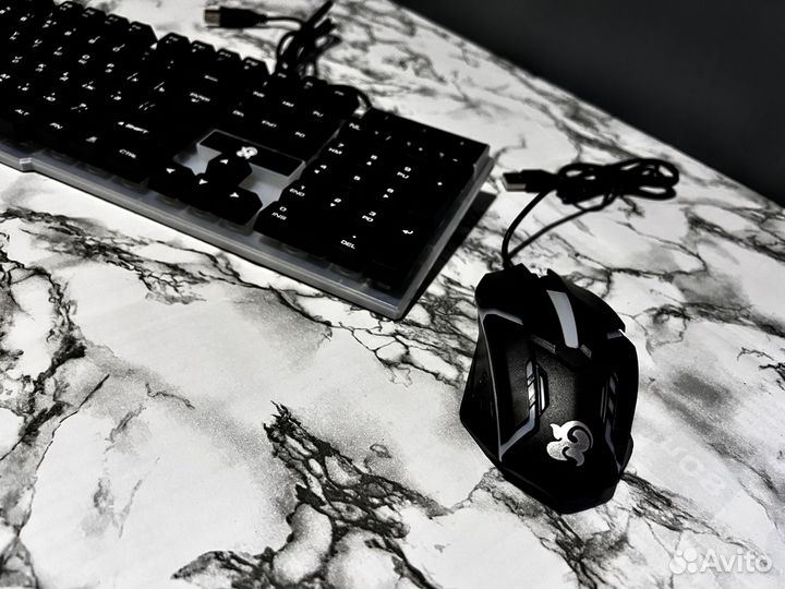 Игровая Клавиатура и Мышь Новый комплект