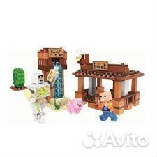 Мини отель, аналог лего майнкрафт, 11133