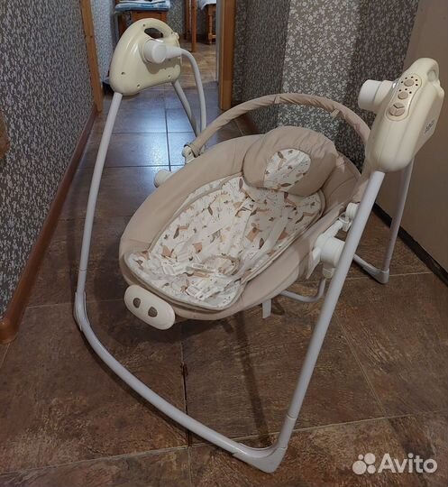 Качели-шезлонг 2-в-1 Babyton SW108