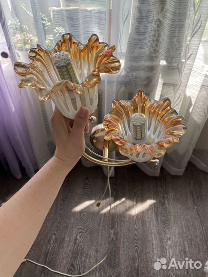 Люстра и бра