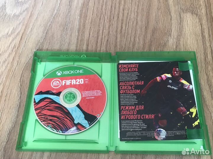 Диски fifa 20 и 17 на xbox