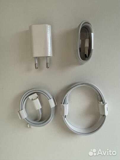 Оригинальные кабель с адаптером apple