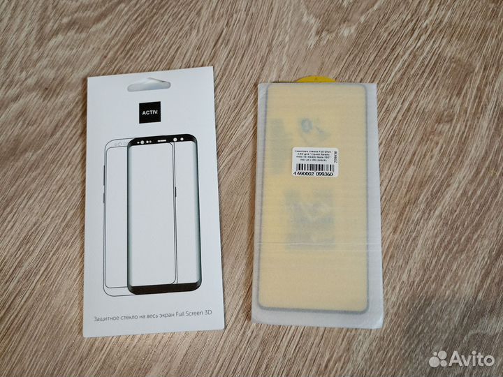 2 новых защитных стекла xiomi 10s