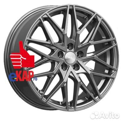 Скад 7x17/5x100 ET45 D67,1 Азимут (кл371) графит