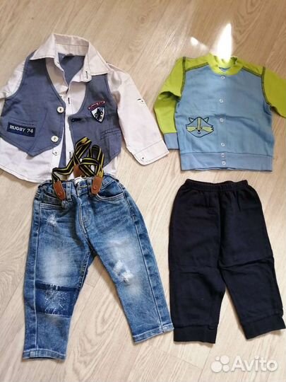 Детская одежда для мальчиков 80 86