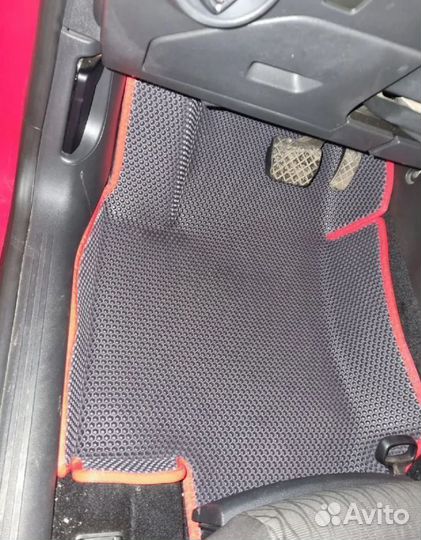 Ковры EVA Volkswagen touareg с бортом - 1 эва