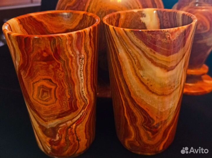 Оникс, Посуда из оникса