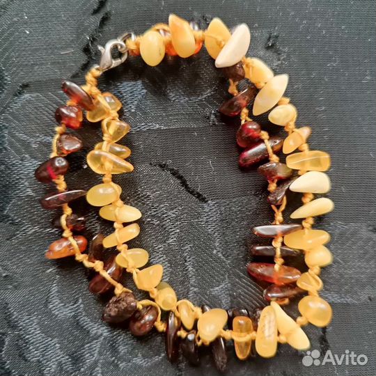Янтарный браслет