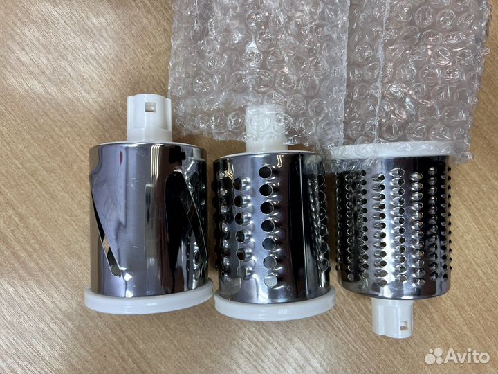 Терка-шинковка ручная, 3 насадки